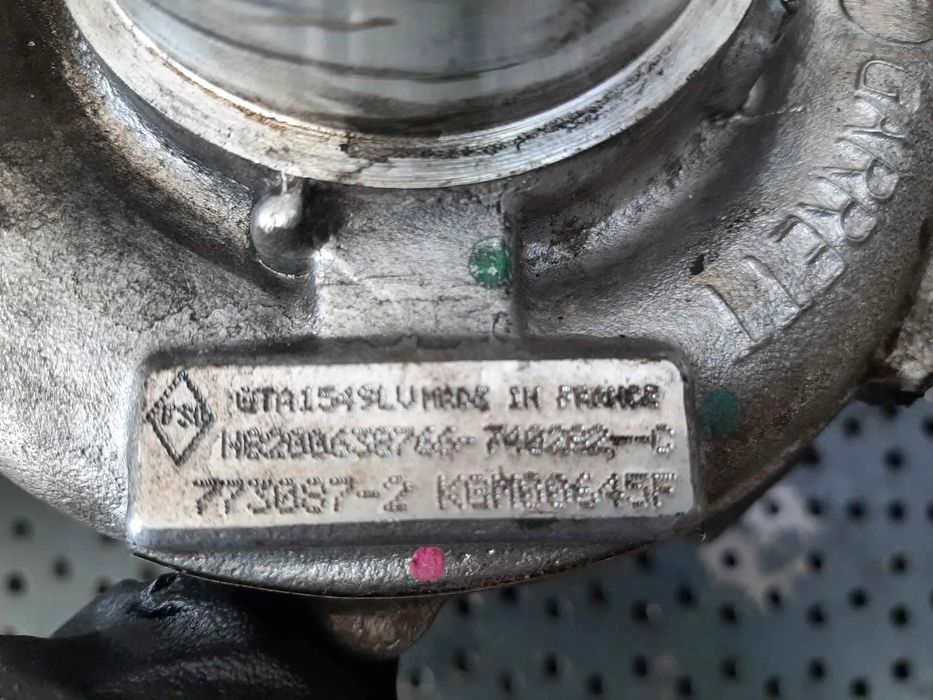 turbina  2.0 dci m9r renault koleos 1 nissan x-trail qashqai trenault vel satis 1  773087-2 h8200638766