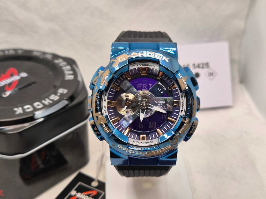 Ceas SPORT Casio g shock gm110 metal ,EARTH LIMITED,NOU,Garantie 2 ani