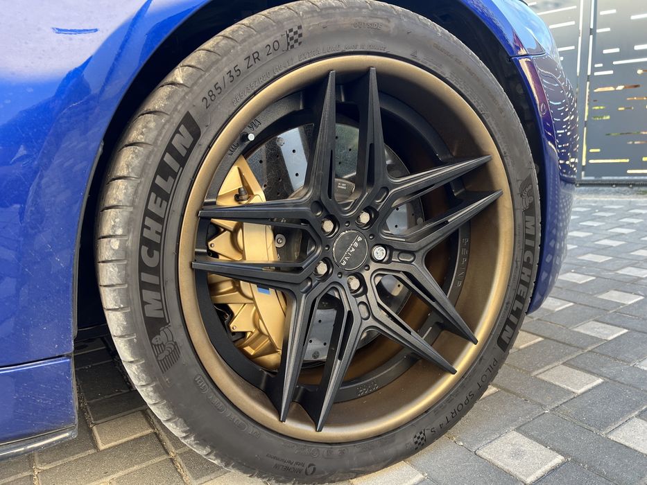 Vand set jante Forged 20” cu anvelope vara noi Michelin Pilot Sport 4S