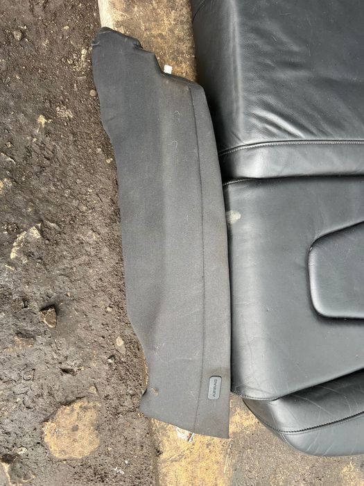 Салон Ауди AUDI A4 B8 черен кожа обикновен ном 209