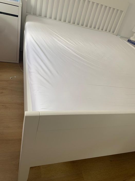 Vand pat ikea cu saltea jysk si comode ikea