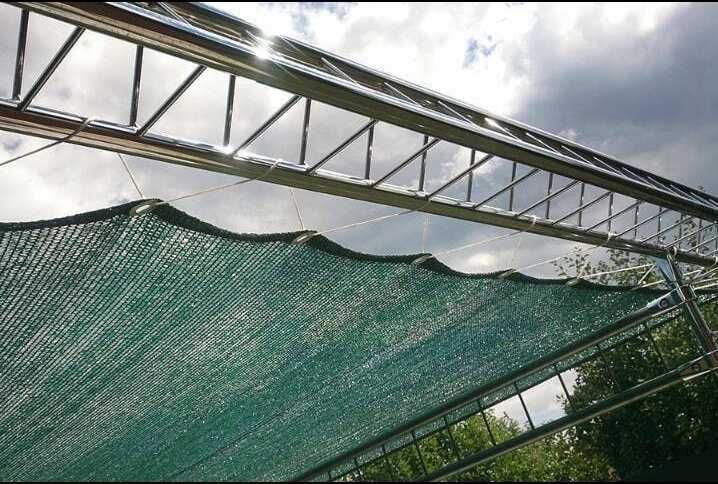 Солнечная сетка quyosh setka yashil  (rulon 100metr) kv.m dostavka