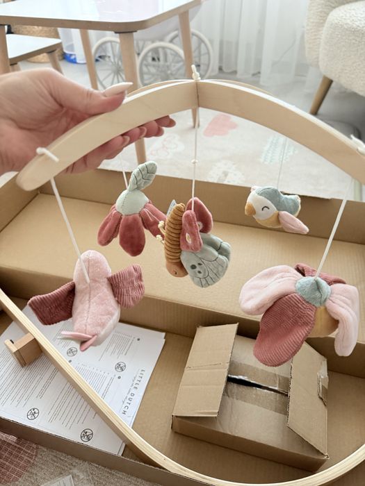 Дървена Музикална Въртележка за Легло Fairy Garden