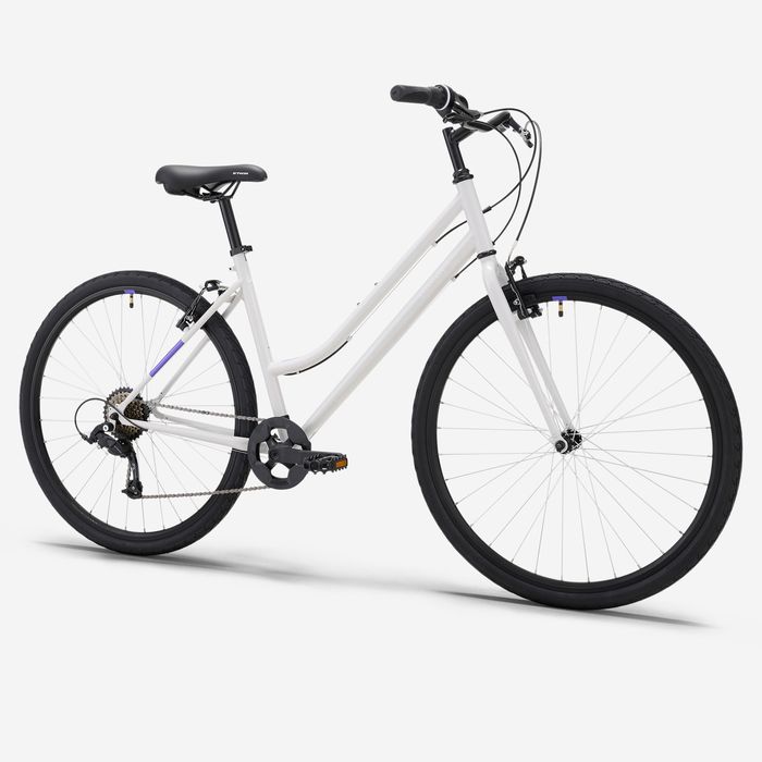 Bicicletă polivalentă cadru jos Expl 50 Gri - (SecondHand) Decathlon