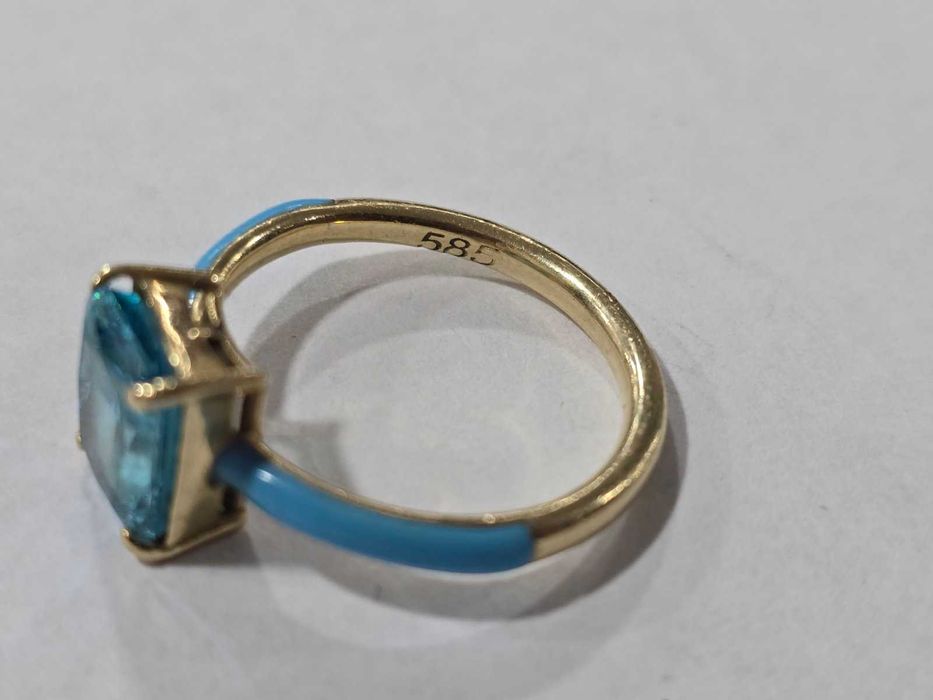 Златен пръстен 14 карата