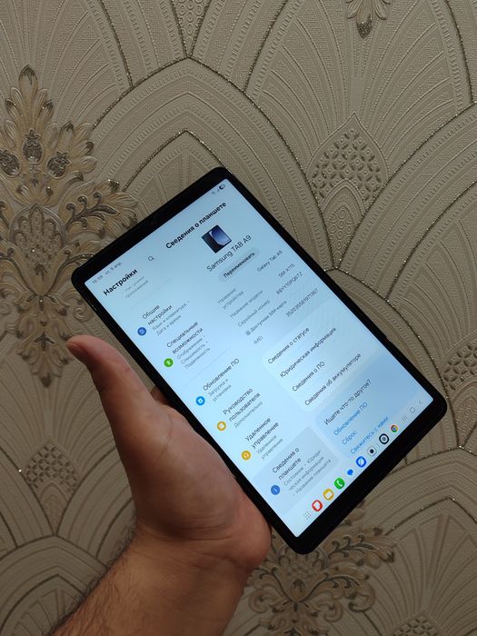 Samsung Tab A9 Ideal holatda 4/64 GB Sim kartali