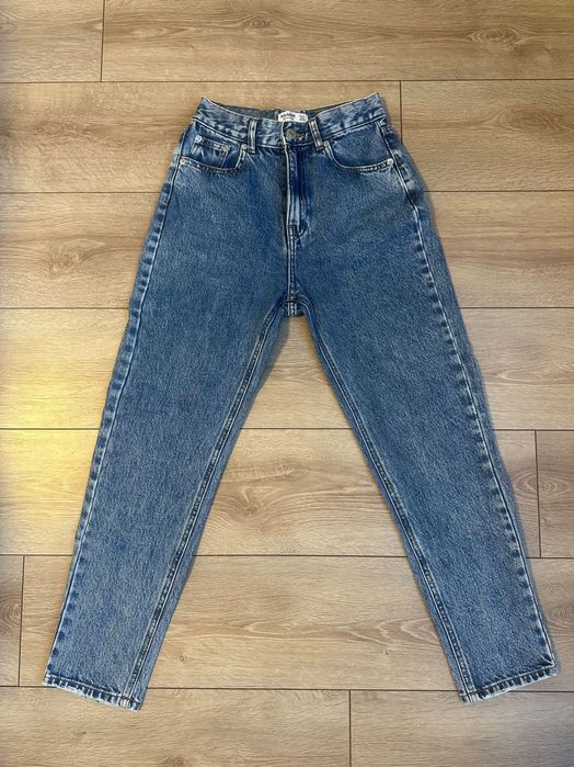 Mom fit дънки Pull&Bear 34 размер