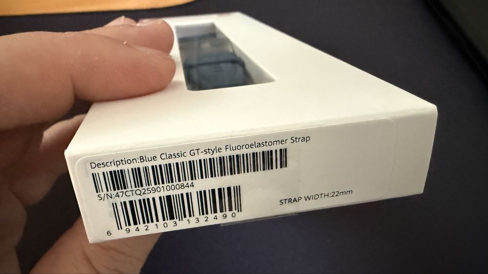 Curea smartwatch Huawei EasyFit Strap blue sigilat