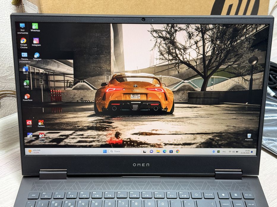 RTX3070 8GB Hp omen Gaming мощный игровой ноутбук