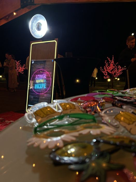 Platforma360,Oglinda magica,gheata carbonica/artificii/Baloane de fum