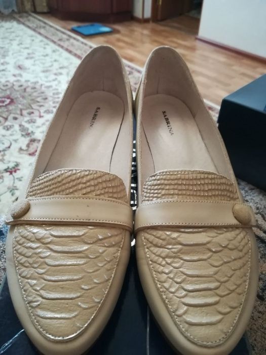 туфли из натуральной кожи