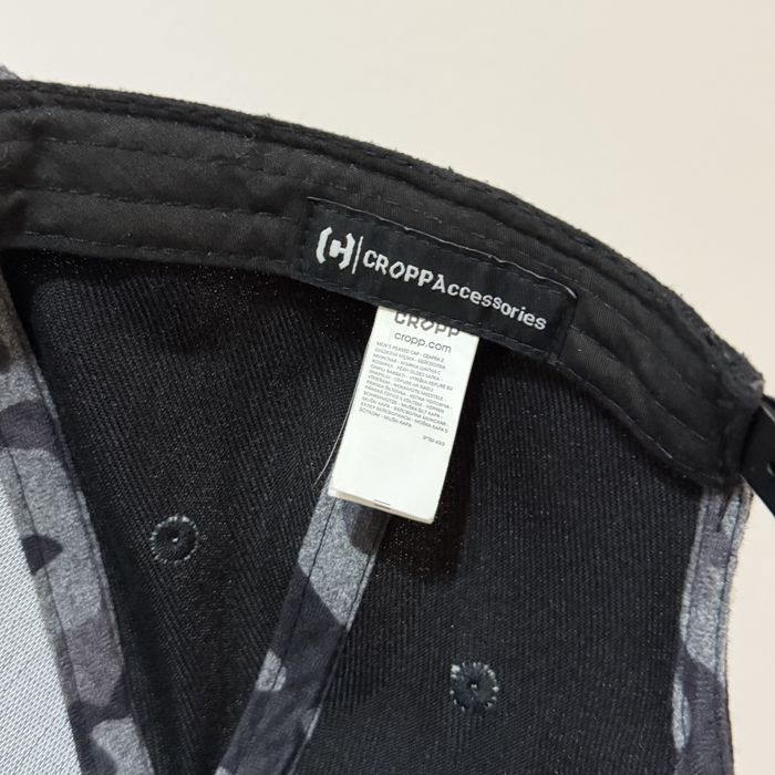 Кепка crop черная