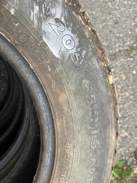 колесо зимние с шипами
