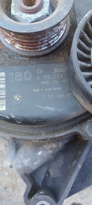 Алтернатор BMW E65 с водно охлаждане