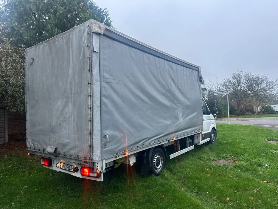 Volkswagen Crafter 2018 2.0 TDI 177 cp prelata 10 europaleti