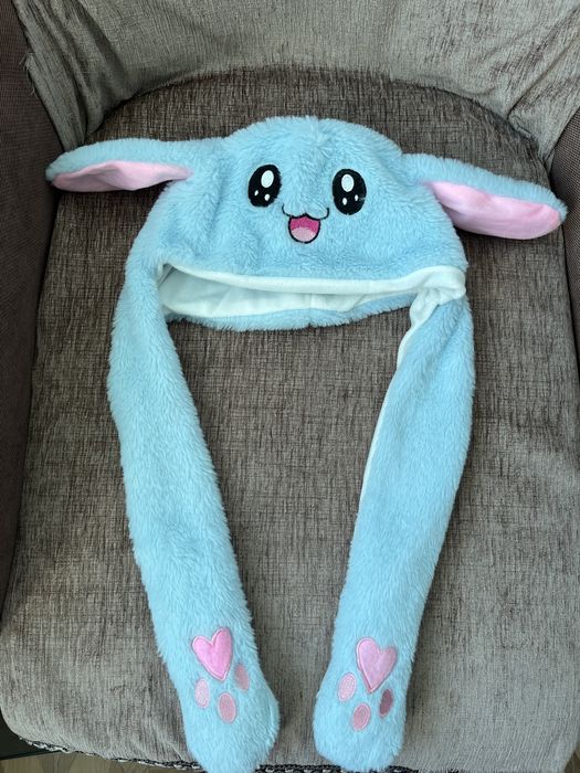 Шапка  Пикачу с ушками