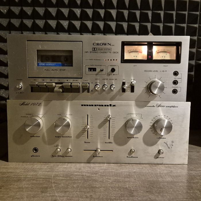 Усилвател Marantz 1072  +  ПОДАРЪК касетен дек