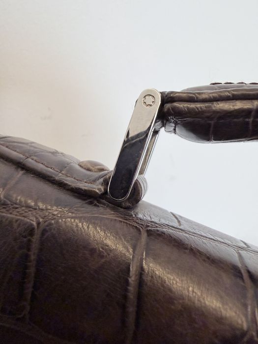 портфель Mont Blanc аллигатор