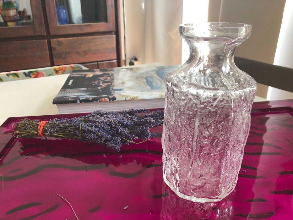 Iittala of Finland vase sticla decoratiune designer Timo Sarpaneva