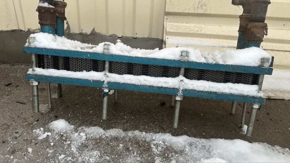 Продам рабочый теплообменник на 76 квт