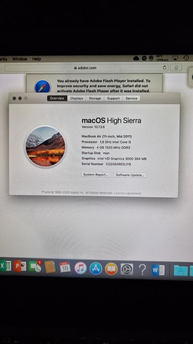 MacbookAir 2011 Aplle