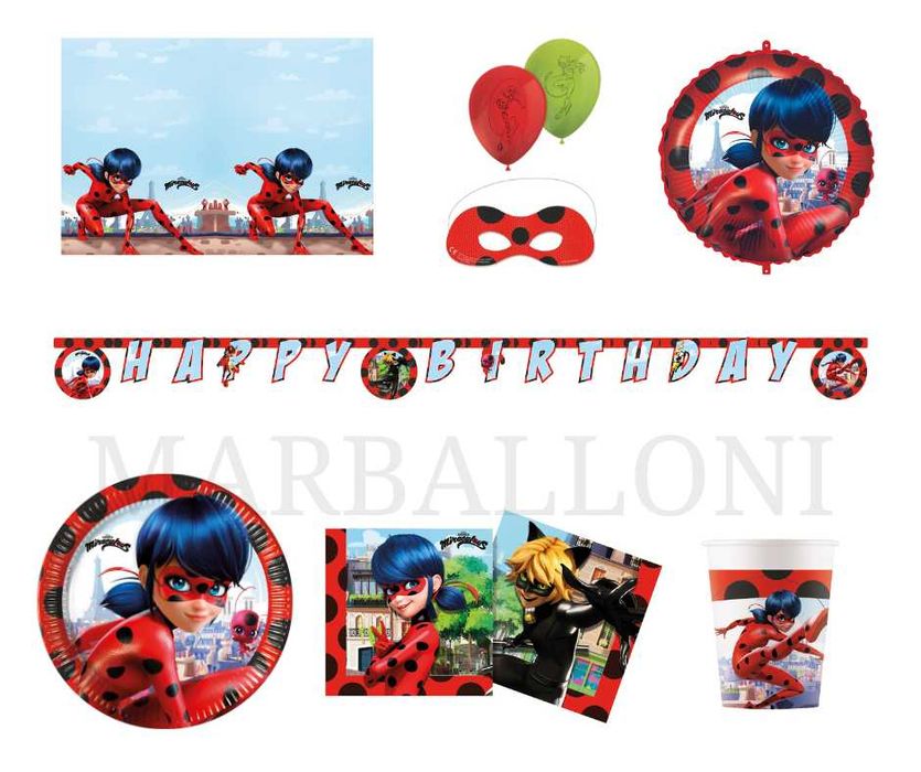 Парти Артикули Калинката и Черния Котарак, Балони, Украса Калинката