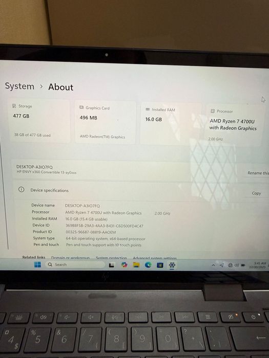 Hp Envy x360 Amanet BKG
