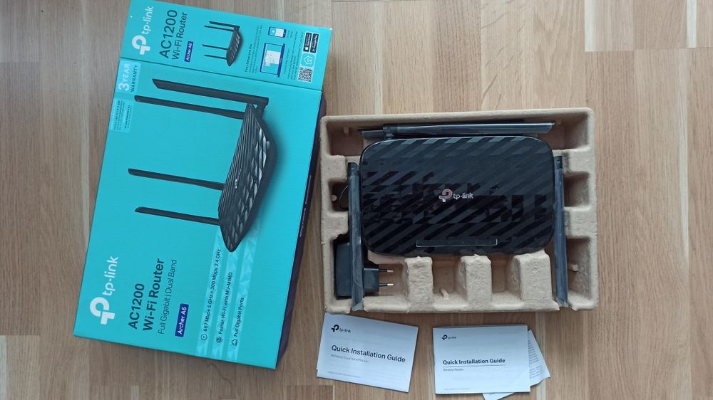 Router Wireless Gigabit AC1200 TP-Link Archer A6