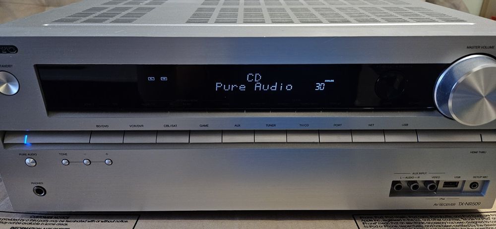 Onkyo TX-NR 509 AV Receiver Amplifier ресивър усилвател + Onkyo UP A1