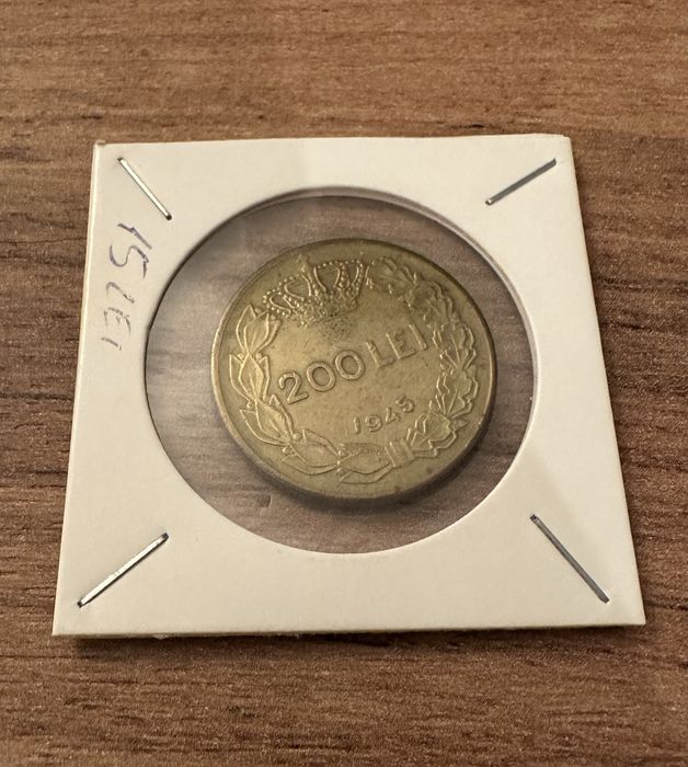 Lot monede vechi de colecție - Regele Mihai 200 lei 1945 , diverse