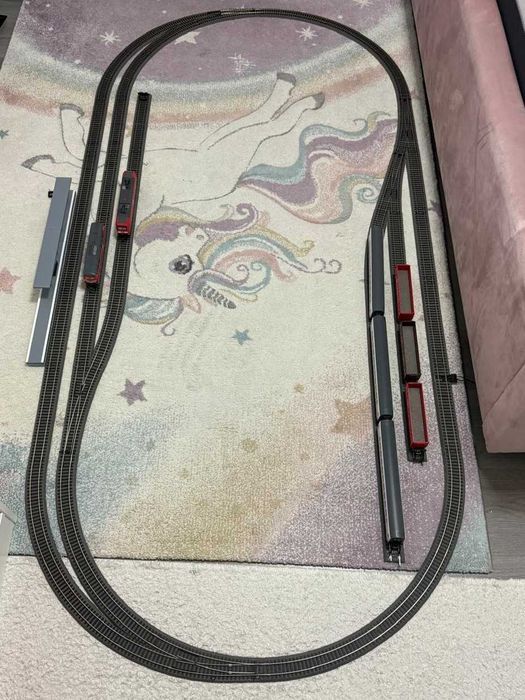 Set sine PIKO A-track cu terasament