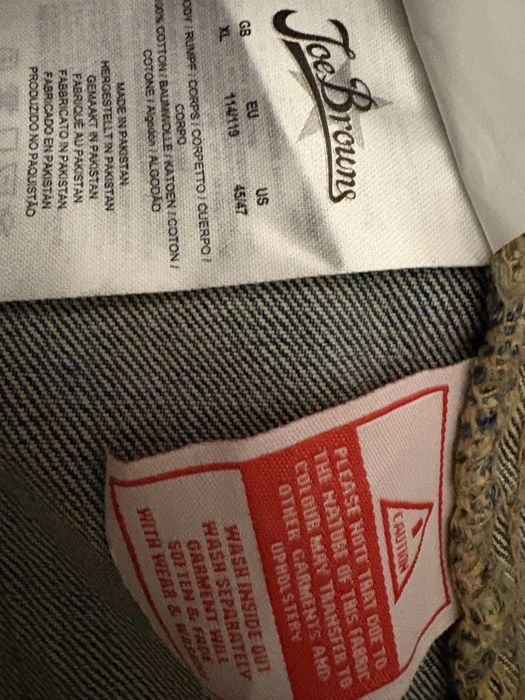 geaca blugi Joe browns xl