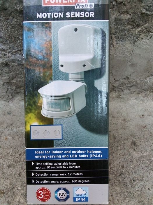 Сензор за движение, нов+Нощна лампичка