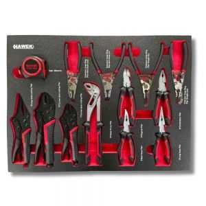 Количка с инструменти с инструменти с 12 чекмеджета HAWEK