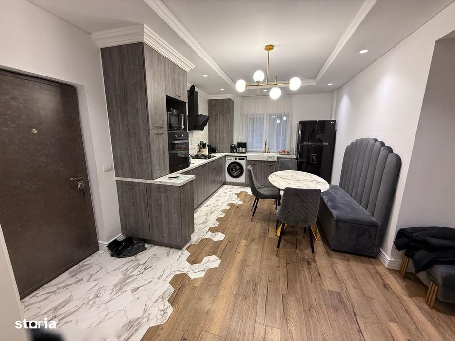 Apartament 3 camere de vânzare | Burdujeni | Complet Mobilat