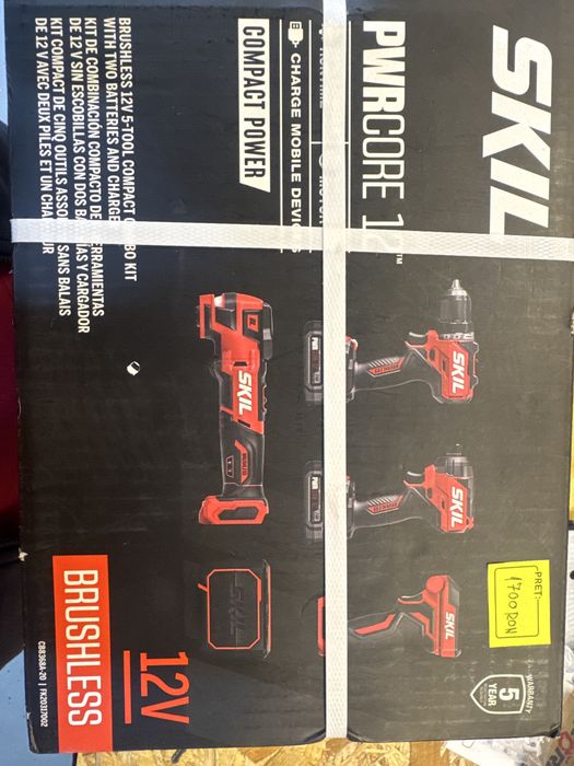 Set de 5 scule Skil Powercore 12v USA