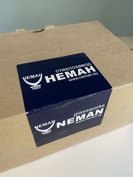 Хрустальные стаканы «Неман» Беларусь