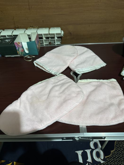 Парафюновая ванка,парафюм,перчатки