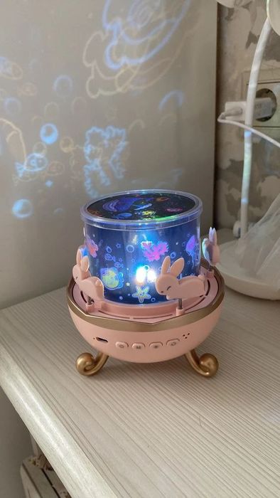 Карусель ночник звездное небо проектор