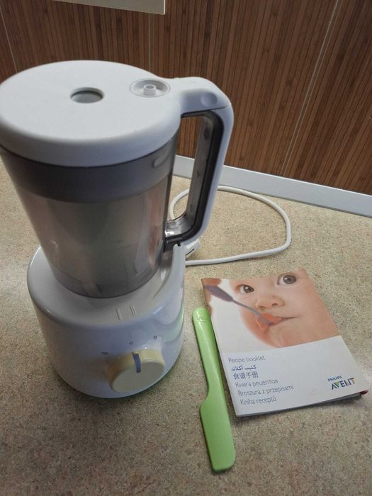 Aparat de gatit cu abur si blender Philips Avent SCF870