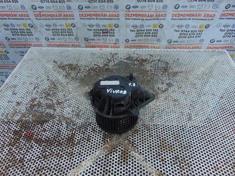Motoras aeroterma Opel Vivaro 2001-2014 Renault Trafic nissan primastar motoras ventilatie