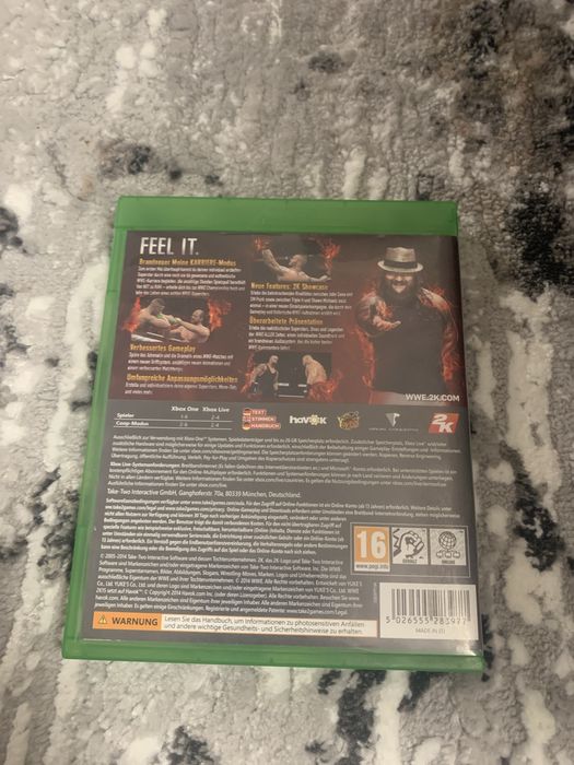 Vând FC 24 xbox one și wwe 2k15 xbox one