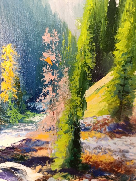 Картина маслом написанная