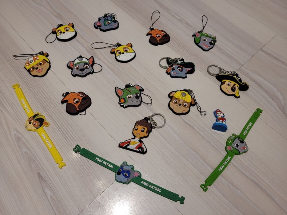 Brățări și brelocuri cu paw patrol