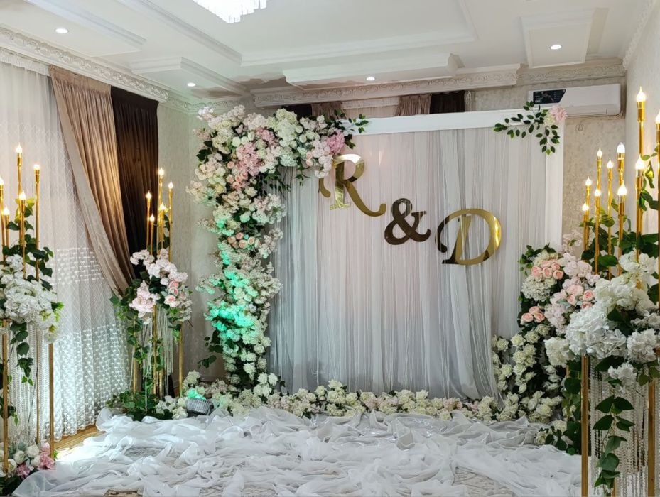 Оформления свадеб, Ofarmleniya xizmati, afarmleniya tadbirlar uchun