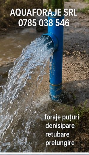 Foraje puturi prețuri mici in toata Țara