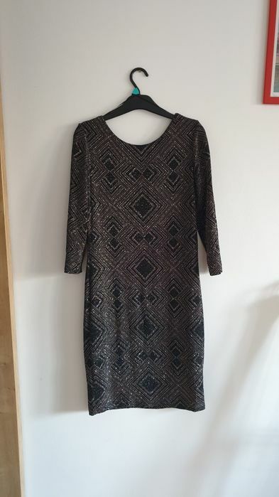 Rochie M Wallis, sclipici bronz