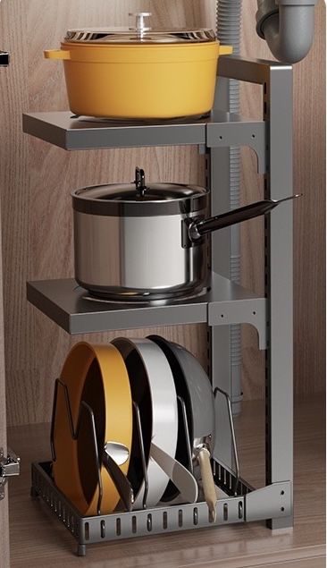 Полка для кастрюль и сковородок