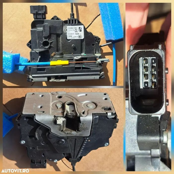 Sistem inchidere usa culisanta fiat ducato peugeot boxer citroen jumper ( pentru masini cu volan pe stanga ) maner opritor cabluri