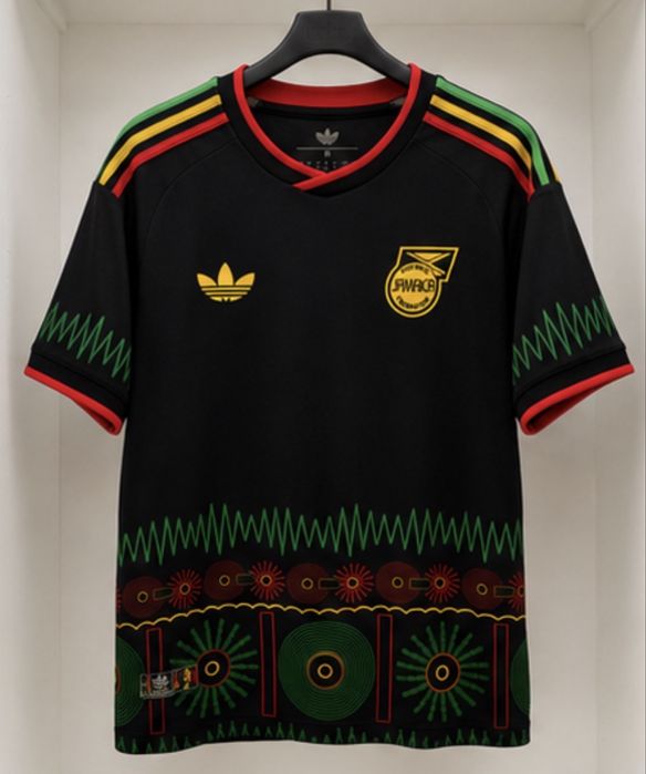 Tricou fotbal Jamaica Adidas Originals – Negru